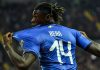 Moise Kean segna ancora in Nazionale. La Lega invita suo padre a tesserarsi a Vercelli