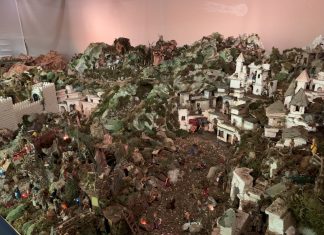 Sabato apre il Presepe Artistico del Sacro Cuore: una meraviglia – video