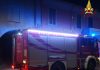 Vigili del fuoco in azione a Stroppiana per una fuga di gas