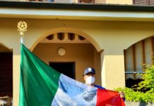Di Giada Paione la bellissima bandiera per la Tana del Lupo Bianco