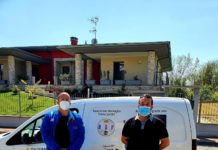 Fantastico: a casa di Olmo è arrivata anche una prima parte dei Dpi da Pengzhou