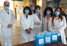 Il Rotary Club Vercelli dona gel igienizzante all’Asl Vc