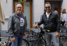 Arrivata a Trieste la “Pedalata del cuore” di Cristiano Bilucaglia ed Edi Righi
