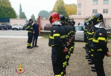 Il Prefetto di Vercelli in visita al Comando dei Vigili del Fuoco