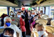 Sono quaranta le donne e bambini che Olmo sta portando a Vercelli dall’Ucraina