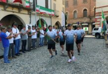 La decima tappa della Staffetta delle Penne Nere partita da Vercelli “città alpina al cento per cento”