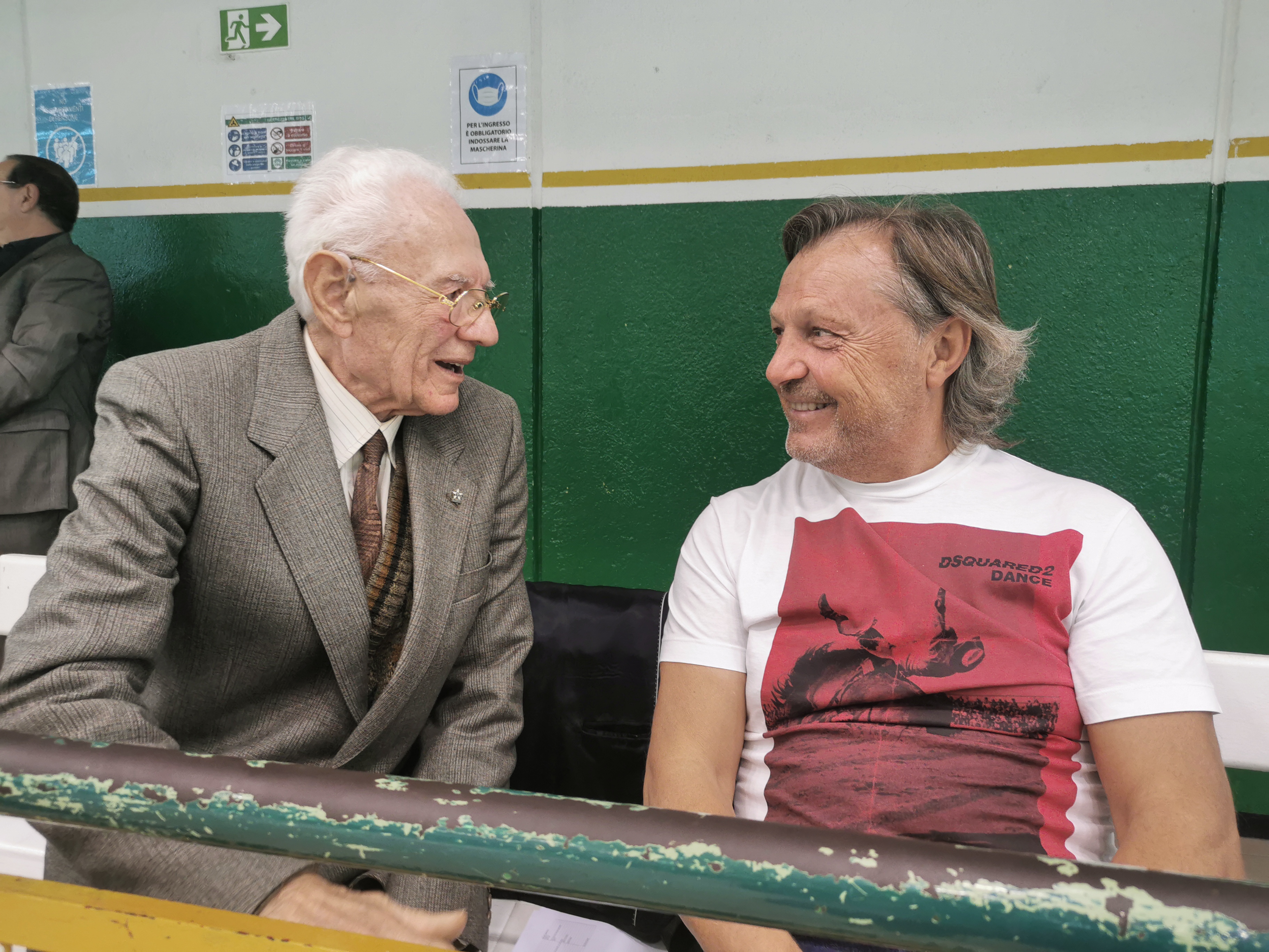 Also, 60-year-old Marzella and Monteforte are hockey fans